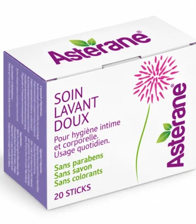 ASTERANE Soin Lavant Doux Boîte de 20 Sticks