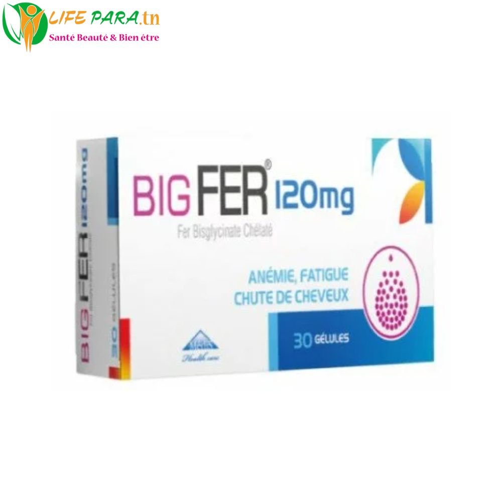 BIGFER 120 MG 30 gélules