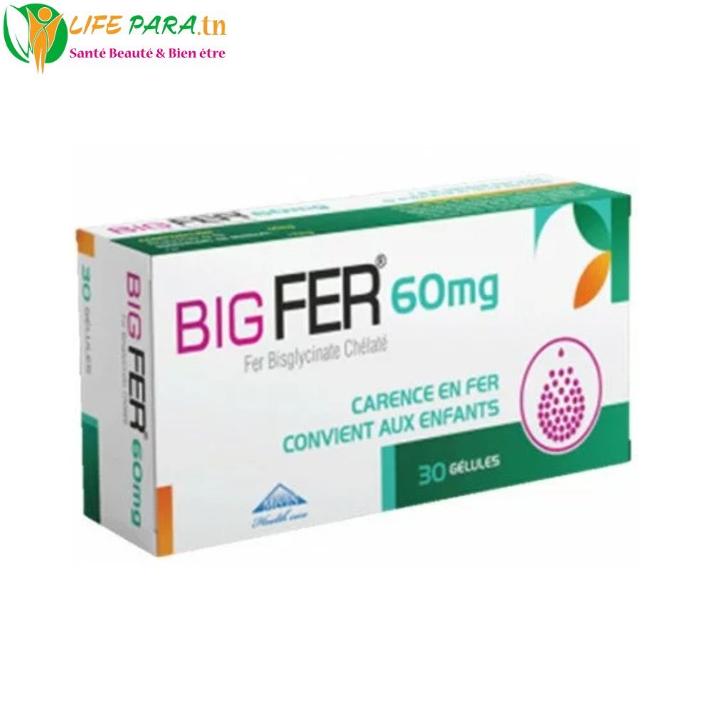BIGFER 60 MG 30 gélules