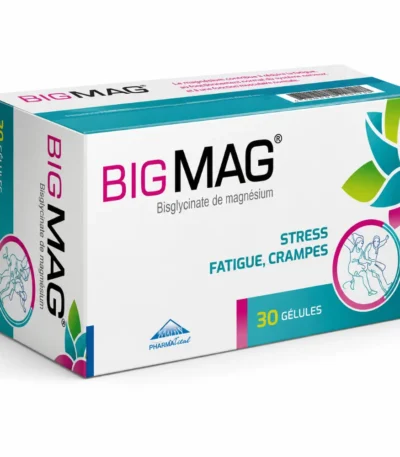 BIGMAG BT 30 Complément Alimentaire au Magnésium (Bisglycinate 415 mg)-6192405003664