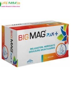 BIGMAG PLUS BT 30 – Complément Alimentaire Magnésium + Vitamines B6, B9, B12