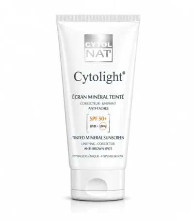 CYTOLNAT CYTOLIGHT Écran Minéral Teinté Anti-Taches SPF 50+ – 50 ml