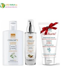 CYTOLNAT Pack Capillaire Réparateur CYTOLCAP R Shampoing & CYTOLCAP Sérum & CYTOLKARITE Masque offert