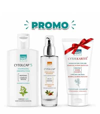 CYTOLNAT Pack Sébo-Réducteur Cheveux Gras