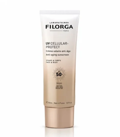 FILORGA UV CELLULAR PROTECT SPF50+ Crème solaire anti-âge corps &visage 125 ml