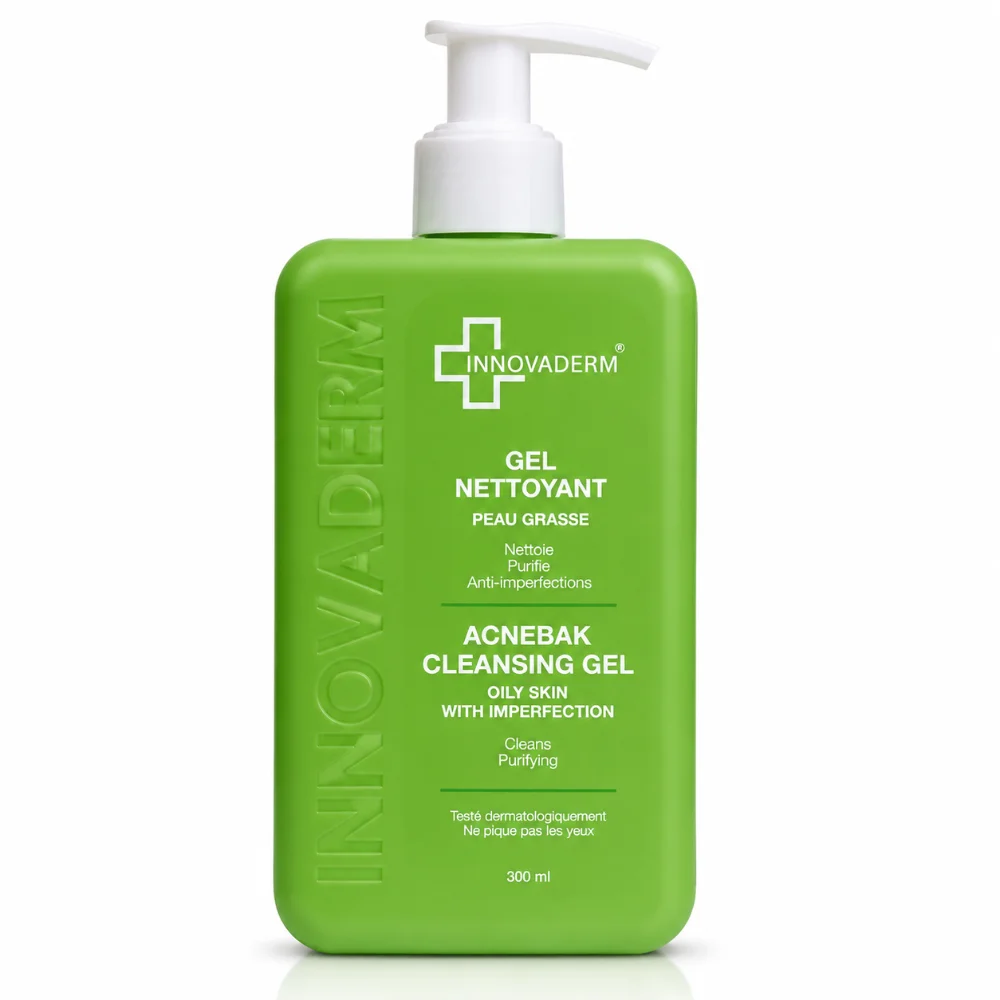 INNOVADERM ACNEBAK Gel Nettoyant (380 ml) INNOVADERM ACNEBAK Gel Nettoyant (380 ml)-6192312300443