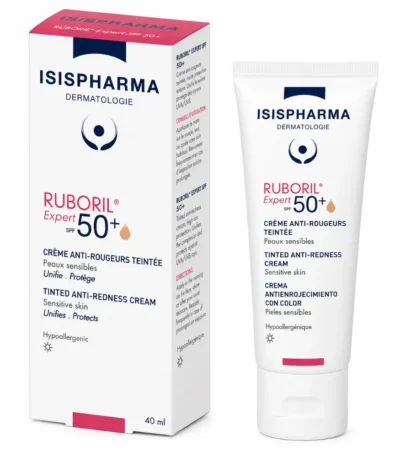 ISISPHARMA RUBORIL Expert Crème Anti Rougeurs Teintée SPF50+ 40 ml