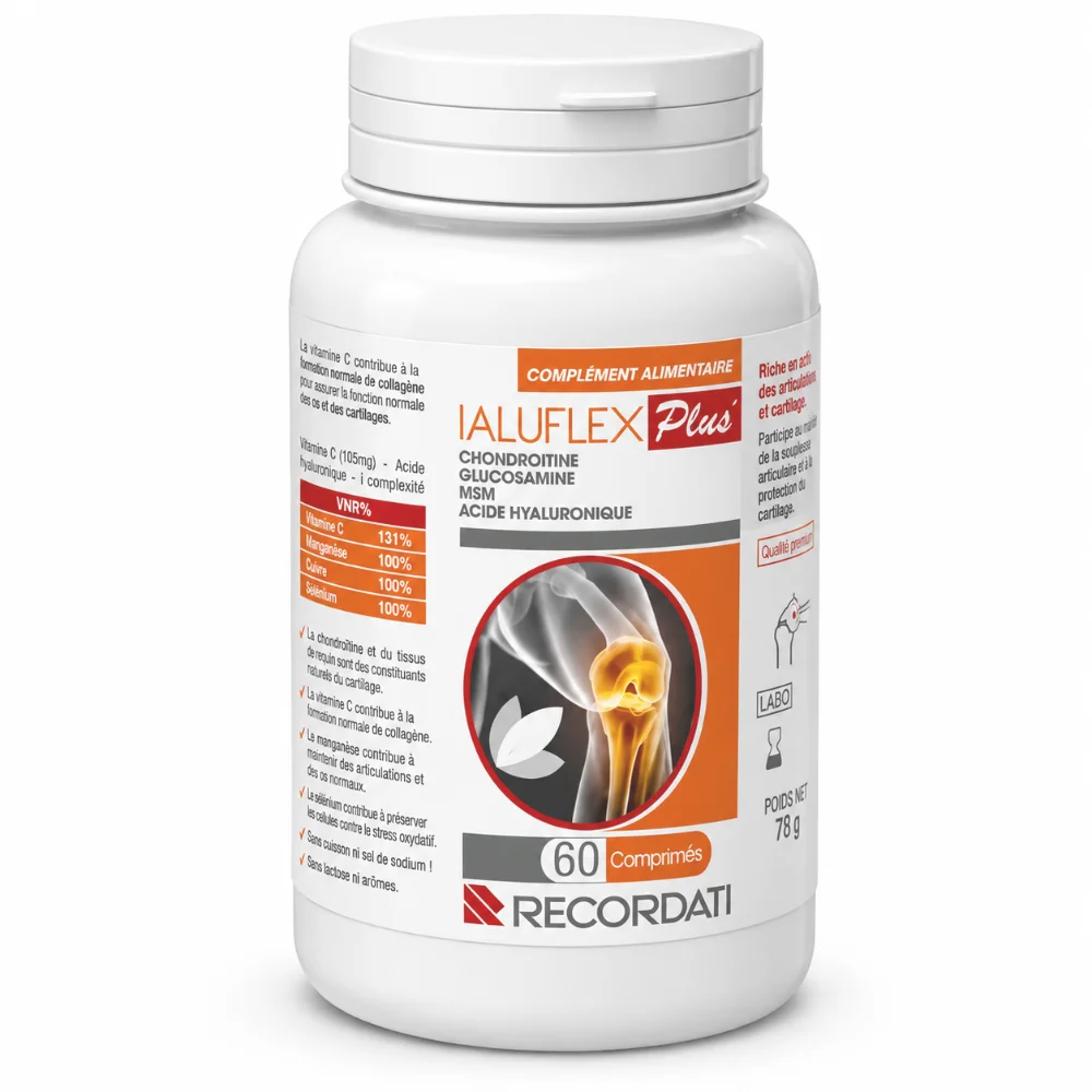 Ialuflex Plus 60 comprimés Ialuflex Plus 60 comprimés