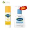 Pack CETAPHIL Cetaphil Sun Face Fluid teinté spf 50+ & Cetaphil lotion nettoyante peau sèche et sensible 236 ml (offerte)