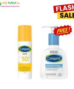 Pack CETAPHIL Cetaphil Sun Face Fluid teinté spf 50+ & Cetaphil lotion nettoyante peau sèche et sensible 236 ml (offerte)