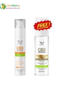 Pack XEN CB3 écran solaire spf 50+ ( peau sèche ou grasse ) & CB3 mousse nettoyante ( peau sèche ou grasse) offerte