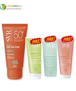 SVR SUN SECURE crème solaire spf 50+ & SVR gel nettoyant 55 ml (au choix)offert