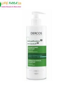 VICHY DERCOS Shampoing Traitant Anti Pelliculaire Cheveux Normaux à Gras 390 ml