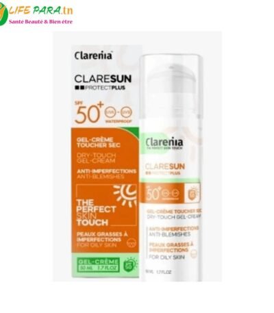 Clarenia Claresun Gel Crème Toucher Sec SPF50+ 50 ml