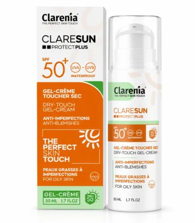 Clarenia Claresun Gel Crème Toucher Sec SPF50+ 50 ml-6192484100407