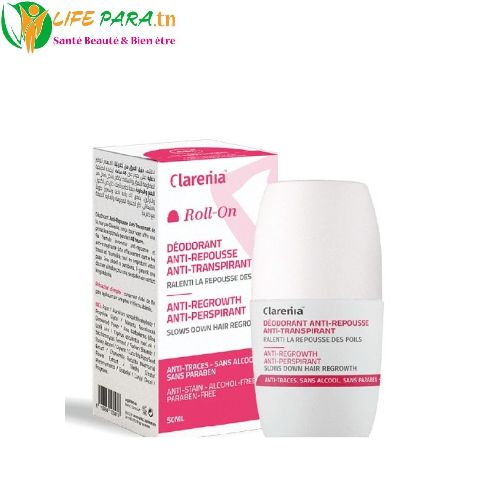 Clarenia Déodorant Anti Repousse Anti Transpirant 50 ml