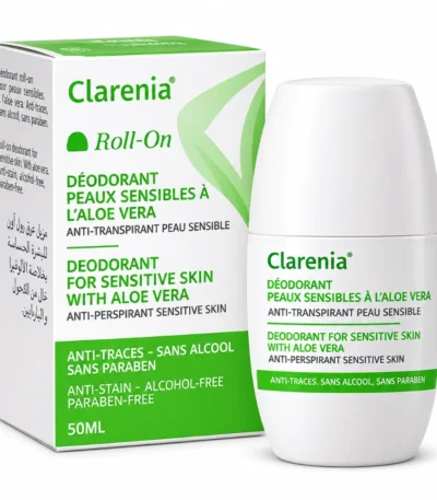 Clarenia Déodorant Peaux Sensibles Aloe Vera 50 ml-6192484100469