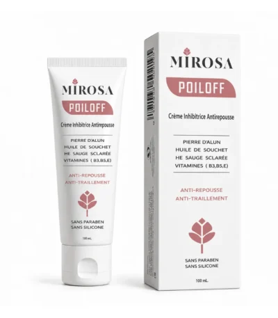 MIROSA POILOFF Crème Anti-Repousse 100 ml Lifepara Tunisie