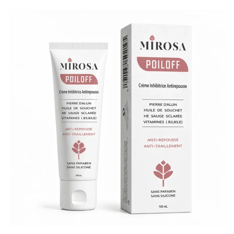 MIROSA POILOFF Crème Anti-Repousse 100 ml Lifepara Tunisie