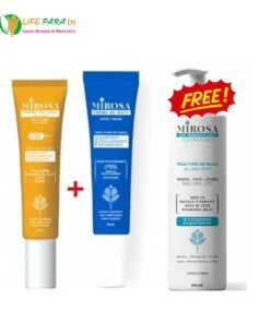 MIROSA Pack hydratant éclaircissant Crème de jour SPF30 + Crème de nuit anti rides + MIROSA lait démaquillant 200 ml offert