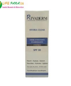 Rivaderm Hydra Clear Crème Hydratante Éclaircissante SPF30 – 100 ml