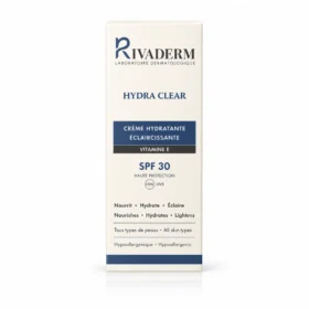 Rivaderm Hydra Clear Crème Hydratante Éclaircissante SPF30 – 100 ml