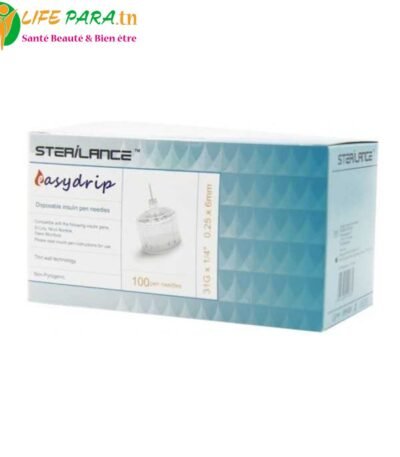 Sterilance Easy Drip 6 mm – Aiguilles pour Stylo à Insuline (Boîte de 100)