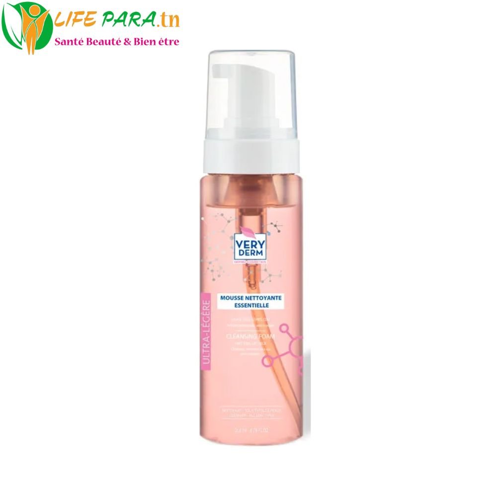 Very Derm Mousse Nettoyante Essentielle Ultra Légère 200 ml (1)