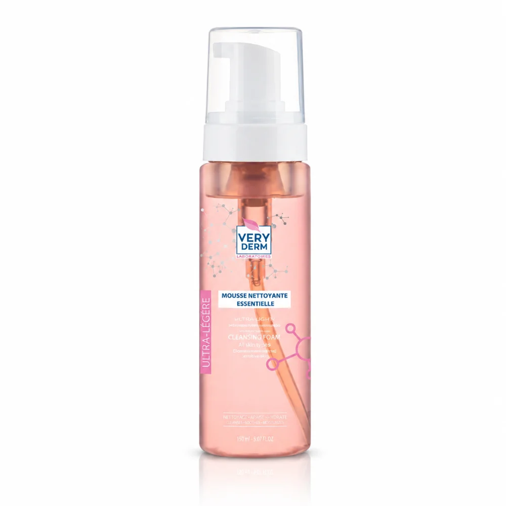 Very Derm Mousse Nettoyante Essentielle Ultra Légère 200 ml Very Derm Mousse Nettoyante Essentielle Ultra Légère 200 ml