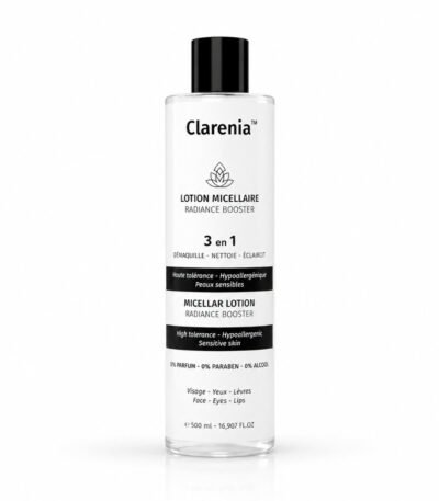 Clarenia Eau Micellaire Radiance Booster 3-en-1 – 500 ml-6192484100087