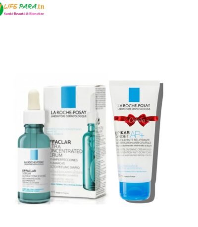 La Roche Posay Effaclar Sérum 30 ml + Lipikar Syndet AP+ Crème Lavante Relipidante 100 ml offerte (2)