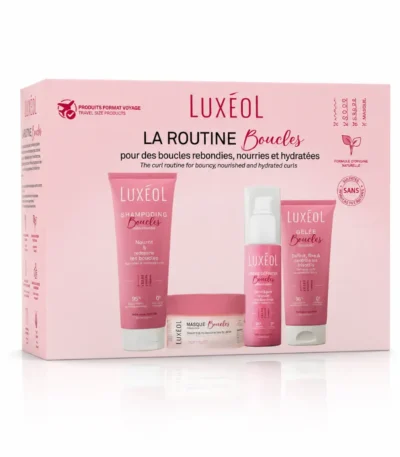 Luxéol Coffret Routine Boucles Voyage