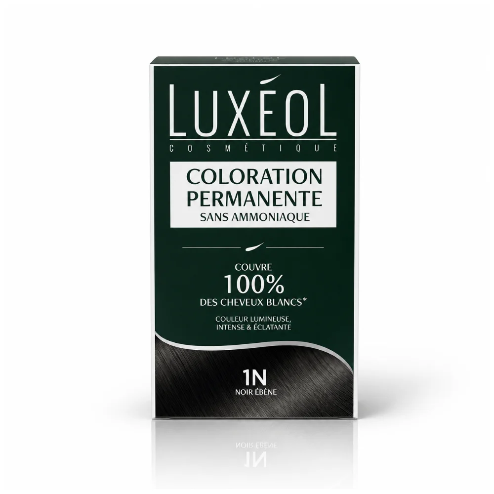 Luxéol Coloration 1N Noir Ébène Luxéol Coloration 1N Noir Ébène