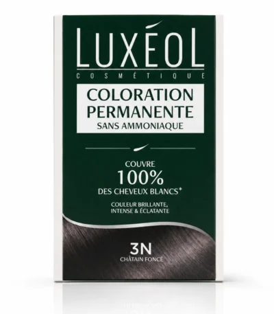 Luxéol Coloration Sans Ammoniaque 3N Châtain Foncé