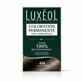 Luxéol Coloration Sans Ammoniaque 4N Châtain Naturel