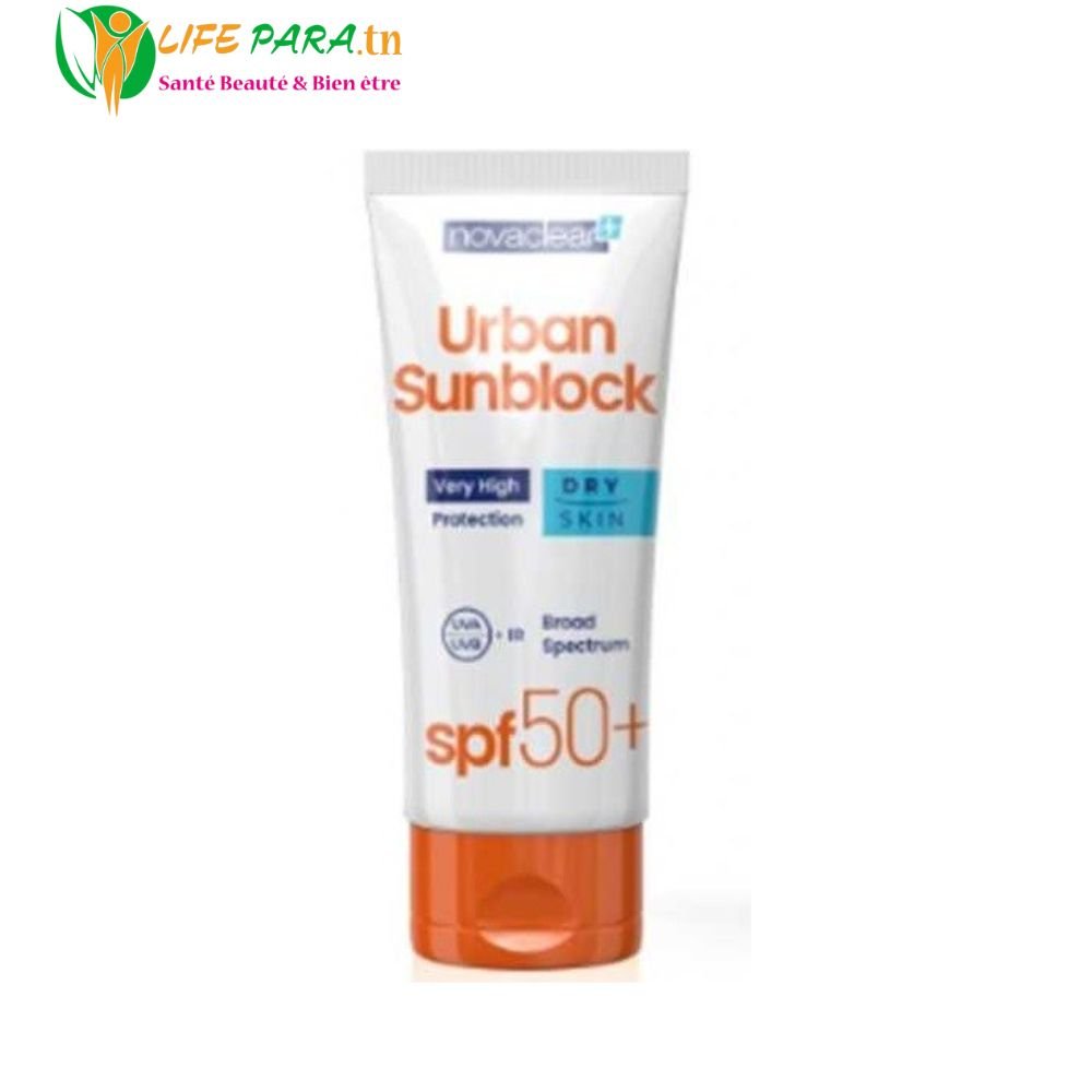 Novaclear Urban Sunblock Peau Sèche SPF50+ 40 ml