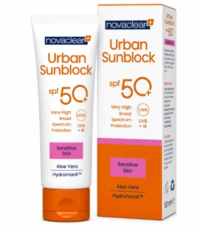 Novaclear Urban Sunblock Sensitive Skin SPF50+ 40 ml