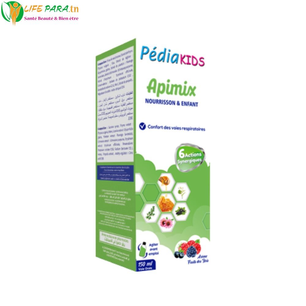 Pédiakids Apimix Sirop Toux Mixte – 150 ml