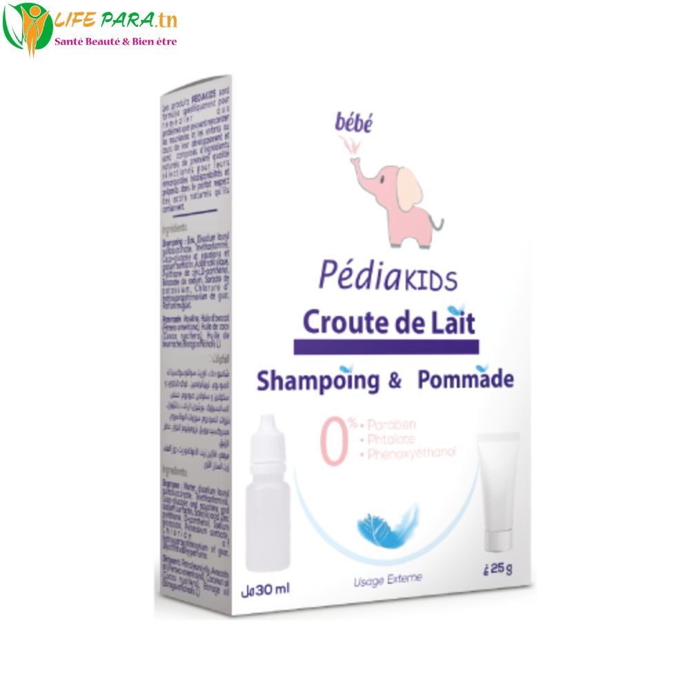 Pédiakids Croûte de Lait – Soin du cuir chevelu