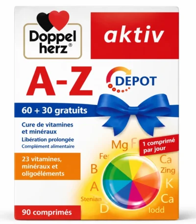 Aktiv AZ Vitamines & Minéraux (60 comprimés+ 30 gratuits)