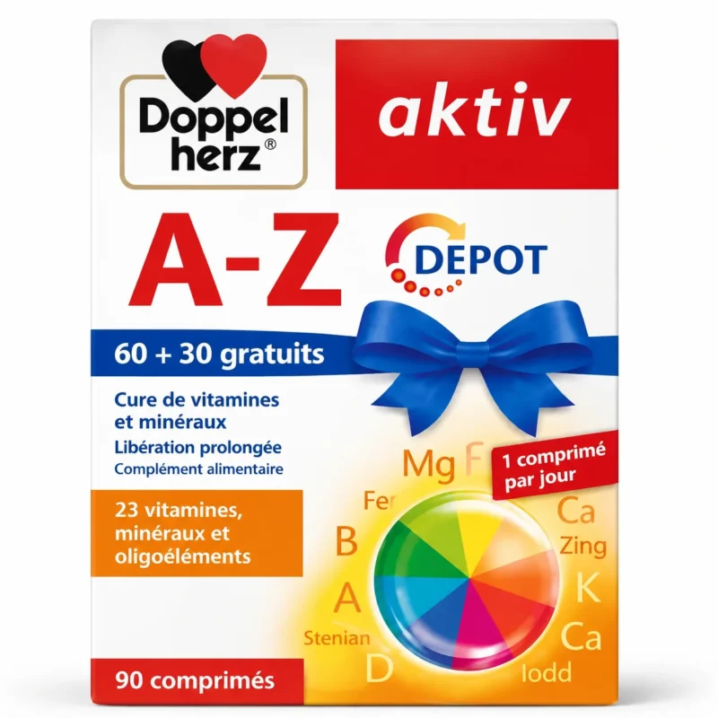 Aktiv AZ Vitamines & Minéraux (60 comprimés+ 30 gratuits)