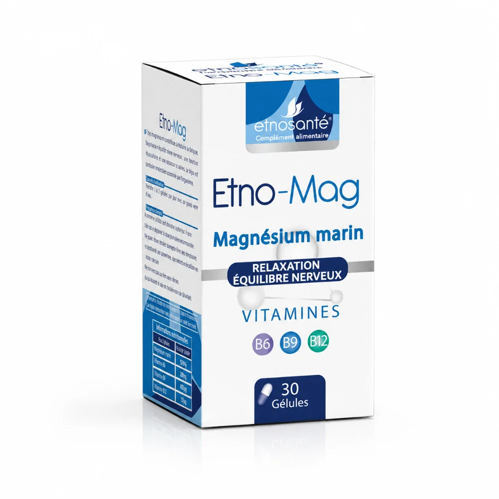 ETNOSANTE ETNO-MAG Relaxation & Équilibre Nerveux – 30 Gélules ETNOSANTE ETNO-MAG Relaxation & Équilibre Nerveux – 30 Gélules-6192422000912