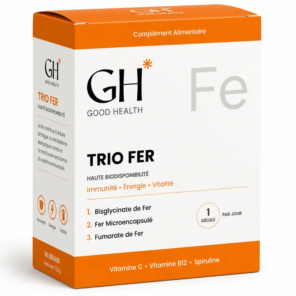 GH TRIO FER 30 Gélules GH TRIO FER 30 Gélules