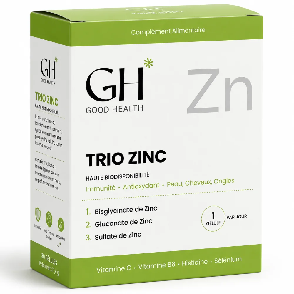 GH TRIO ZINC 30 Gélules GH TRIO ZINC 30 Gélules