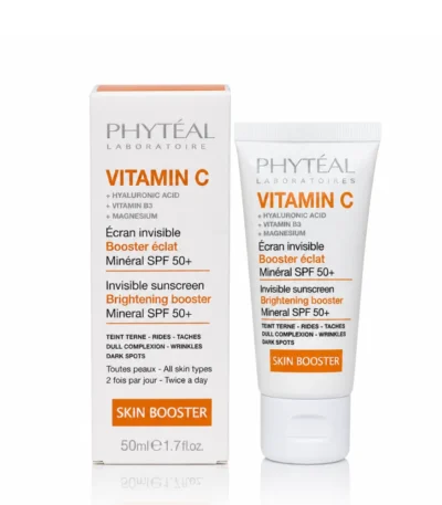 PHYTEAL Vitamine C Écran Invisible SPF 50+ 100 % Minéral 50 ml