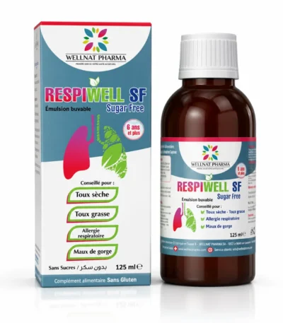 RESPIWELL Sirop Sans Sucre 125mL