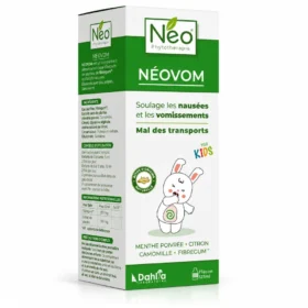 DAHLIA NEOVOM Kids Nausées et Vomissements 125 ml-6192422001117