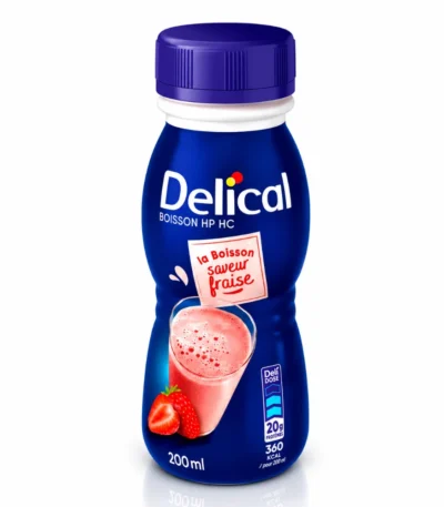 Delical Boisson Lactée Fraise 200 ml