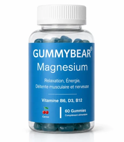 GummyBear Magnesium 60 Gummies-6192316600150