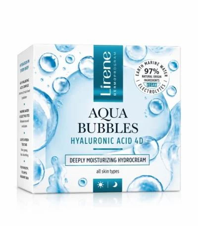 LIRENE AQUA BUBBLES — Hydro Crème (50ml)